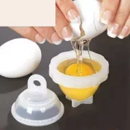 Foremki do gotowania jajek - zestaw 6 szt. + oddzielacz żółtka od białka