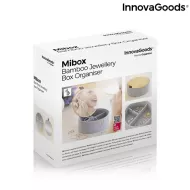 Bambusowe pudełko na biżuterię z lustrem Mibox InnovaGoods