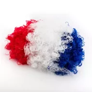 Peruka Afro Flaga Francji