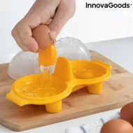 Sylikonowe Podwójne urządzenie do gotowania jajek Oovi InnovaGoods