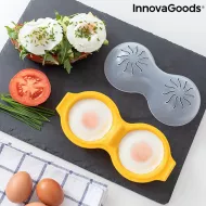Sylikonowe Podwójne urządzenie do gotowania jajek Oovi InnovaGoods