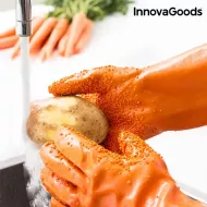 Rękawiczki do mycia i obierania owoców i warzyw - InnovaGoods