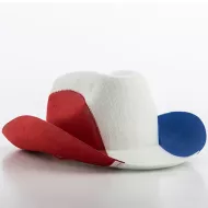 Kowbojski Kapelusz Flaga Francji