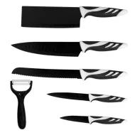 Noże Cecotec Top Chef Black C01024 (6 sztuk)