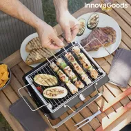 Przenośny składany grill na węgiel drzewny Handy·q – InnovaGoods