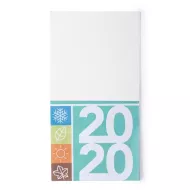 Magnes na lodówkę z kalendarzem 2020 142509 - Biały