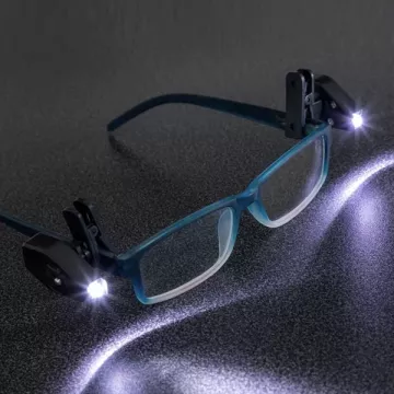 Klips LED do Okularów 360º InnovaGoods (2 szt)