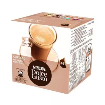 Kawa w Kapsułkach z Etui Nescafé Dolce Gusto 96350 Espresso Macchiato (16 uds)
